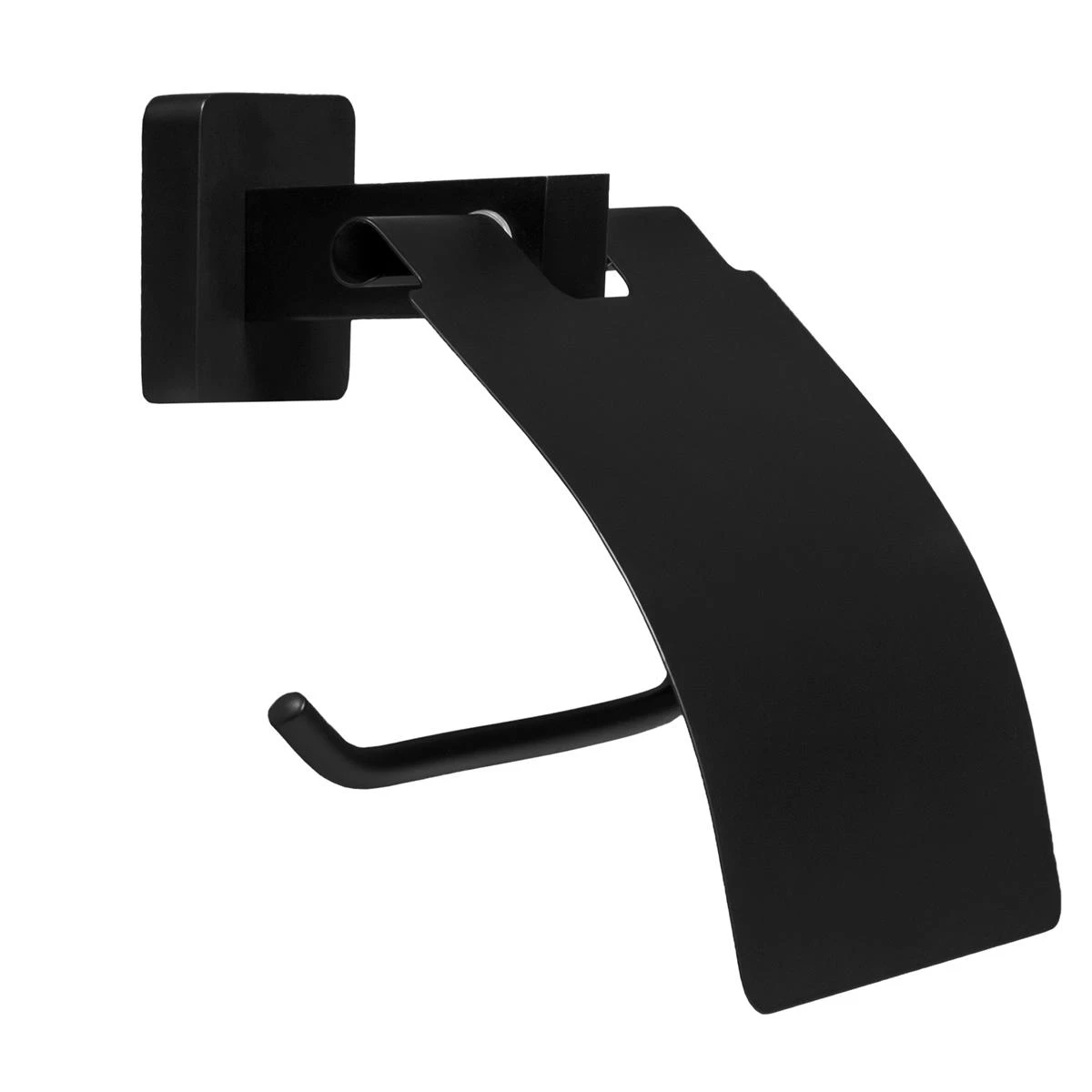 QUVIO Toiletrolhouder Staal - Zwart 3 QUVIO Toiletrolhouder Staal - Zwart