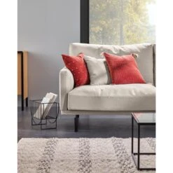 Kave Home - Aubrey Zwart Tijdschriftenrek -Meubels Voor Thuis 10003950