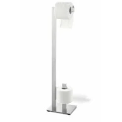 Zack Linea Toiletbutler Geborsteld Mat - Wc Rolhouder 5 Zack Linea Toiletbutler Geborsteld Mat - Wc Rolhouder -Meubels Voor Thuis 10044807
