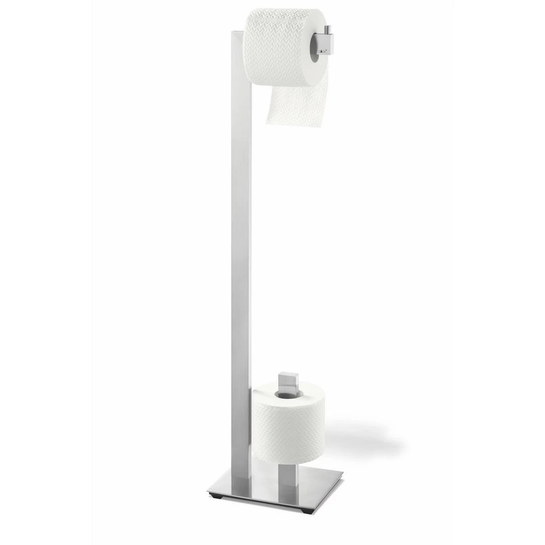 Zack Linea Toiletbutler Geborsteld Mat - Wc Rolhouder 4 Zack Linea Toiletbutler Geborsteld Mat - Wc Rolhouder - Afbeelding 2