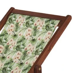 Beliani - ANZIO|AVELLINO - Ligstoel Doek Set Van 2 - Roze - Polyester -Meubels Voor Thuis 10063129