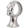 Beliani - TAXILA - Decofiguur - Zilver - Keramiek -Meubels Voor Thuis 10075217