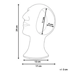 Beliani - TAXILA - Decofiguur - Zilver - Keramiek 18 Beliani - TAXILA - Decofiguur - Zilver - Keramiek -Meubels Voor Thuis 10075231
