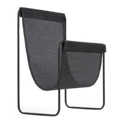 Kave Home Siana Tijdschriftenhouder - Zwart