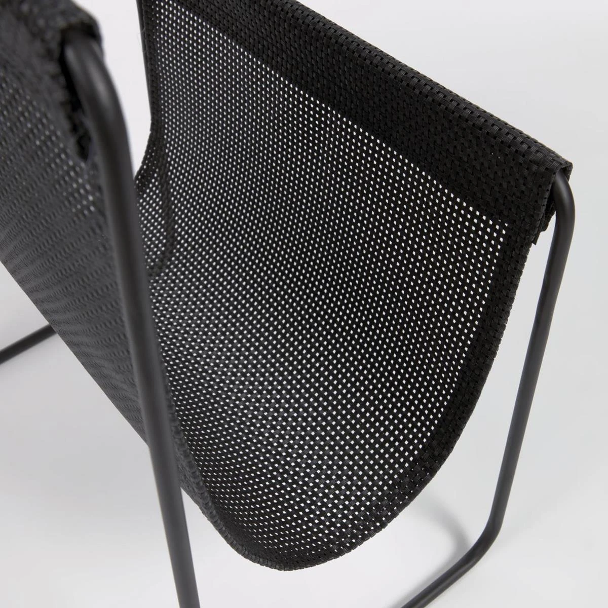 Kave Home Siana Tijdschriftenhouder - Zwart 4 Kave Home Siana Tijdschriftenhouder - Zwart - Afbeelding 2