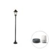 QAZQA Smart Staande Buitenlamp Zwart 170cm Incl. Wifi ST64 - New -Meubels Voor Thuis 10084093