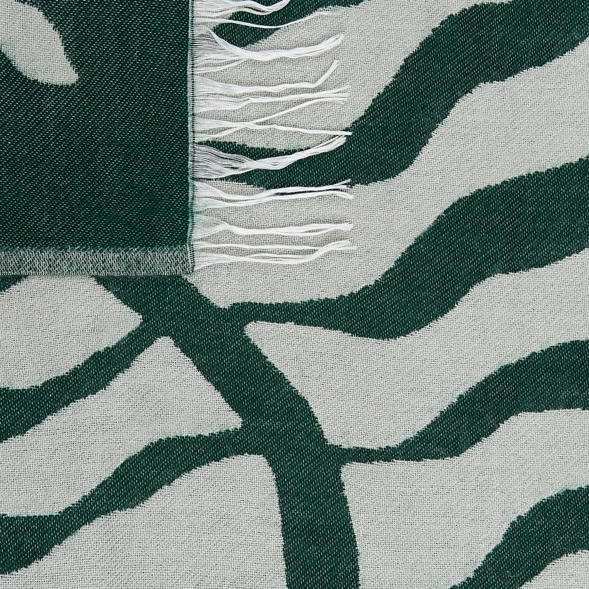 Beliani - BARTAR - Plaid - Groen - 130 X 170 Cm - Acryl 9 Beliani - BARTAR - Plaid - Groen - 130 X 170 Cm - Acryl - Afbeelding 7