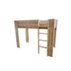 Wood4you Hoogslaper Bed Noortje Steigerhout 210Lx165Hx96D 210cm -Meubels Voor Thuis 10085043