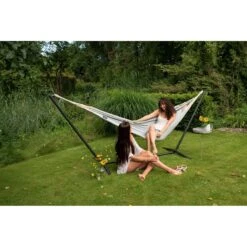 Tropilex® Hangmat Met Standaard Eénpersoons Easy & Natural Blue Blauw 15 Tropilex® Hangmat Met Standaard Eénpersoons Easy & Natural Blue Blauw -Meubels Voor Thuis 10090587