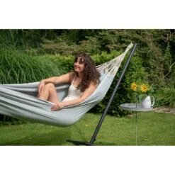 Tropilex® Hangmat Met Standaard Eénpersoons Easy & Natural Blue Blauw 19 Tropilex® Hangmat Met Standaard Eénpersoons Easy & Natural Blue Blauw -Meubels Voor Thuis 10090600