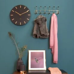 Karlsson Charm Wandklok Ø 45 Cm - Zwart -Meubels Voor Thuis 10119085