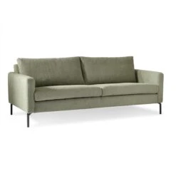 By FonQ Teddy 3-zitsbank - Olijfgroen -Meubels Voor Thuis 10125706