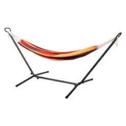 123Hammock Hangmat Eénpersoons Multi Single Veelkleurig -Meubels Voor Thuis 10140390
