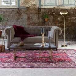 Dutchbone Bid Vloerkleed 200 X 300 Cm - Rood 21 Dutchbone Bid Vloerkleed 200 X 300 Cm - Rood -Meubels Voor Thuis 10147210