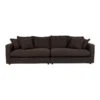 Zuiver Sense 3-zitsbank - Espresso -Meubels Voor Thuis 10149074