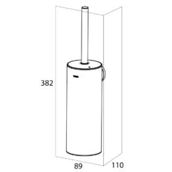 Tiger Noon Toiletborstel Met Houder -Meubels Voor Thuis 10155758