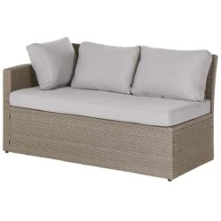 Beliani - BARDI - Loungeset Voor 5 - Natuurlijk - PE Rotan 18 Beliani - BARDI - Loungeset Voor 5 - Natuurlijk - PE Rotan -Meubels Voor Thuis 10161034