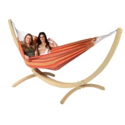 Tropilex® Hangmat Tweepersoons Premium Melon Oranje 20 Tropilex® Hangmat Tweepersoons Premium Melon Oranje -Meubels Voor Thuis 10168019