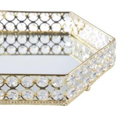 Beliani - VATAN - Dienblad - Goud - IJzer 10 Beliani - VATAN - Dienblad - Goud - IJzer -Meubels Voor Thuis 10170322