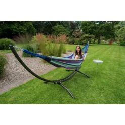 Tropilex® Hangmat Eénpersoons Cuba Blueberry Blauw 17 Tropilex® Hangmat Eénpersoons Cuba Blueberry Blauw -Meubels Voor Thuis 10173858