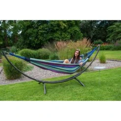 Tropilex® Hangmat Eénpersoons Cuba Blueberry Blauw 22 Tropilex® Hangmat Eénpersoons Cuba Blueberry Blauw -Meubels Voor Thuis 10173863