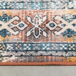 Dutchbone Mahal Vloerkleed 200 X 300 Cm - Blauw -Meubels Voor Thuis 10223505