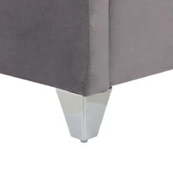 Beliani - LUBBON - Tweepersoonsbed - Grijs - 160 X 200 Cm - Fluweel 20 Beliani - LUBBON - Tweepersoonsbed - Grijs - 160 X 200 Cm - Fluweel -Meubels Voor Thuis 10224683