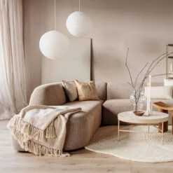 Malagoon Ivory Solid Plaid 125 X 150 Cm -Meubels Voor Thuis 10257957