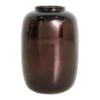 HKliving Chrome Vaas - Brown 2 HKliving Chrome Vaas - Brown -Meubels Voor Thuis 10263915
