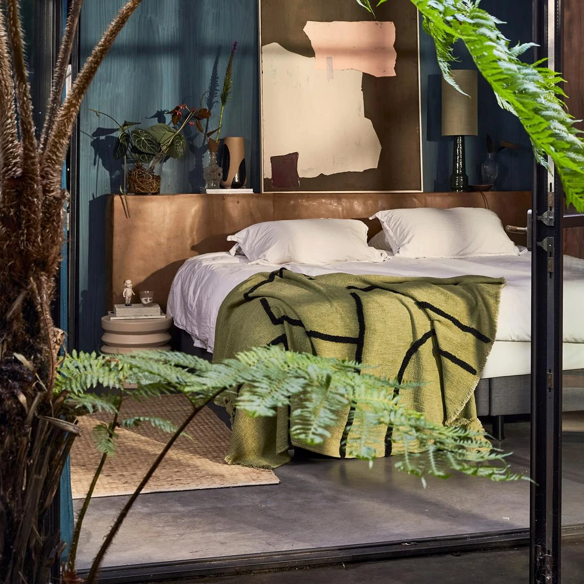 HKliving Hemp Vloerkleed 180 X 280 Cm 4 HKliving Hemp Vloerkleed 180 X 280 Cm - Afbeelding 2