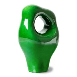 HKliving HK Objects Ornament - Glossy Green -Meubels Voor Thuis 10287033