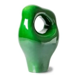 HKliving HK Objects Ornament - Glossy Green -Meubels Voor Thuis 10287035
