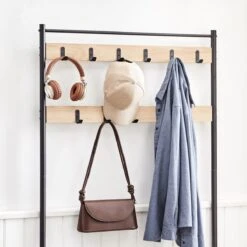 ACAZA Garderoberek Lichte Eik -Meubels Voor Thuis 10318044