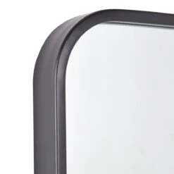 Fragix Boston Passpiegel Rechthoekig 130x40cm Zwart -Meubels Voor Thuis 10340313