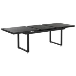 Beliani - VALCANETTO|TAVIANO - Tuinset Voor 6 - Zwart - Aluminium 16 Beliani - VALCANETTO|TAVIANO - Tuinset Voor 6 - Zwart - Aluminium -Meubels Voor Thuis 10360450