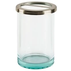 Beliani - AMARGA - Badkamerset - Groen - Glas -Meubels Voor Thuis 10402954