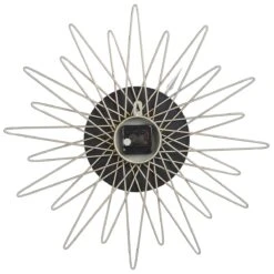 Beliani - BELFART - Wandklok - Goud - IJzer -Meubels Voor Thuis 10402996