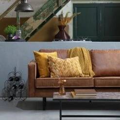 BePureHome Rodeo Hoekbank Rechts - Eco-leder - Coganc -Meubels Voor Thuis 10416704