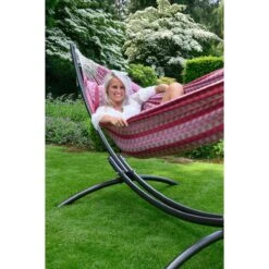 Tropilex® Hangmatstandaard Tweepersoons Arc Zwart -Meubels Voor Thuis 10420112