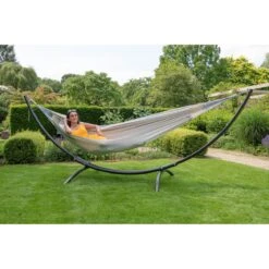 Tropilex® Hangmatstandaard Tweepersoons Arc Zwart -Meubels Voor Thuis 10420126