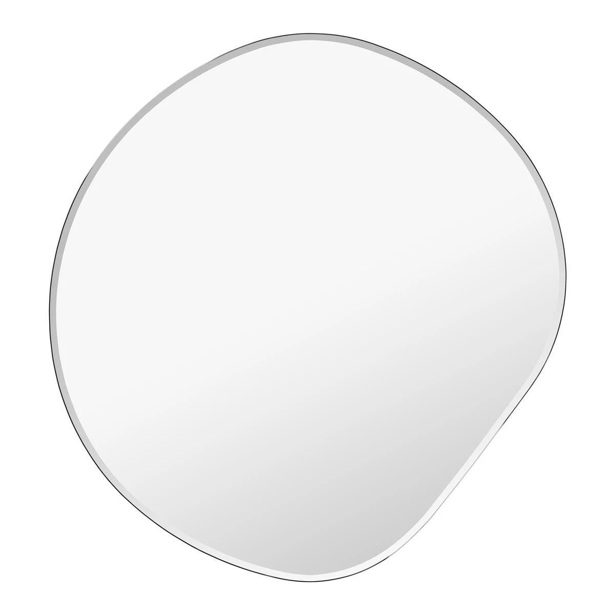 Ferm LIVING Pond Spiegel XL - Dark Chrome Frame 3 Ferm LIVING Pond Spiegel XL - Dark Chrome Frame