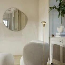 Ferm LIVING Pond Spiegel XL - Dark Chrome Frame 8 Ferm LIVING Pond Spiegel XL - Dark Chrome Frame -Meubels Voor Thuis 10422553