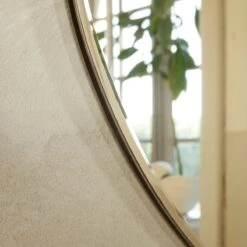 Ferm LIVING Pond Spiegel XL - Dark Chrome Frame 9 Ferm LIVING Pond Spiegel XL - Dark Chrome Frame -Meubels Voor Thuis 10422556