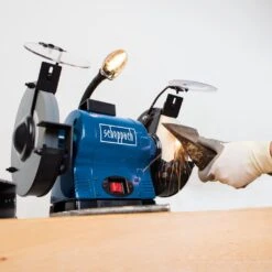 Scheppach Slijp-|polijstmachine BG200AL 550 W -Meubels Voor Thuis 10437669