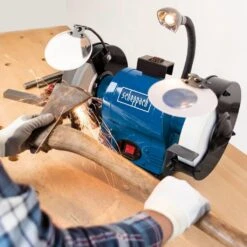 Scheppach Slijp-|polijstmachine BG200AL 550 W -Meubels Voor Thuis 10437683