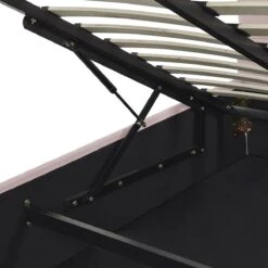 Beliani-VINCENNES-Bed Met Opbergruimte-Roze-160 X 200 Cm-Fluweel -Meubels Voor Thuis 10442401