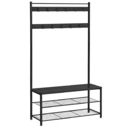 ACAZA Garderoberek Zwart