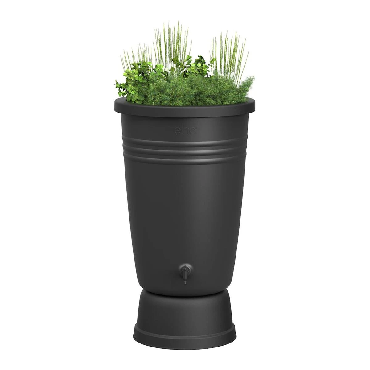 Elho Green Basics Plus Regenton 200 L - Zwart 3 Elho Green Basics Plus Regenton 200 L - Zwart