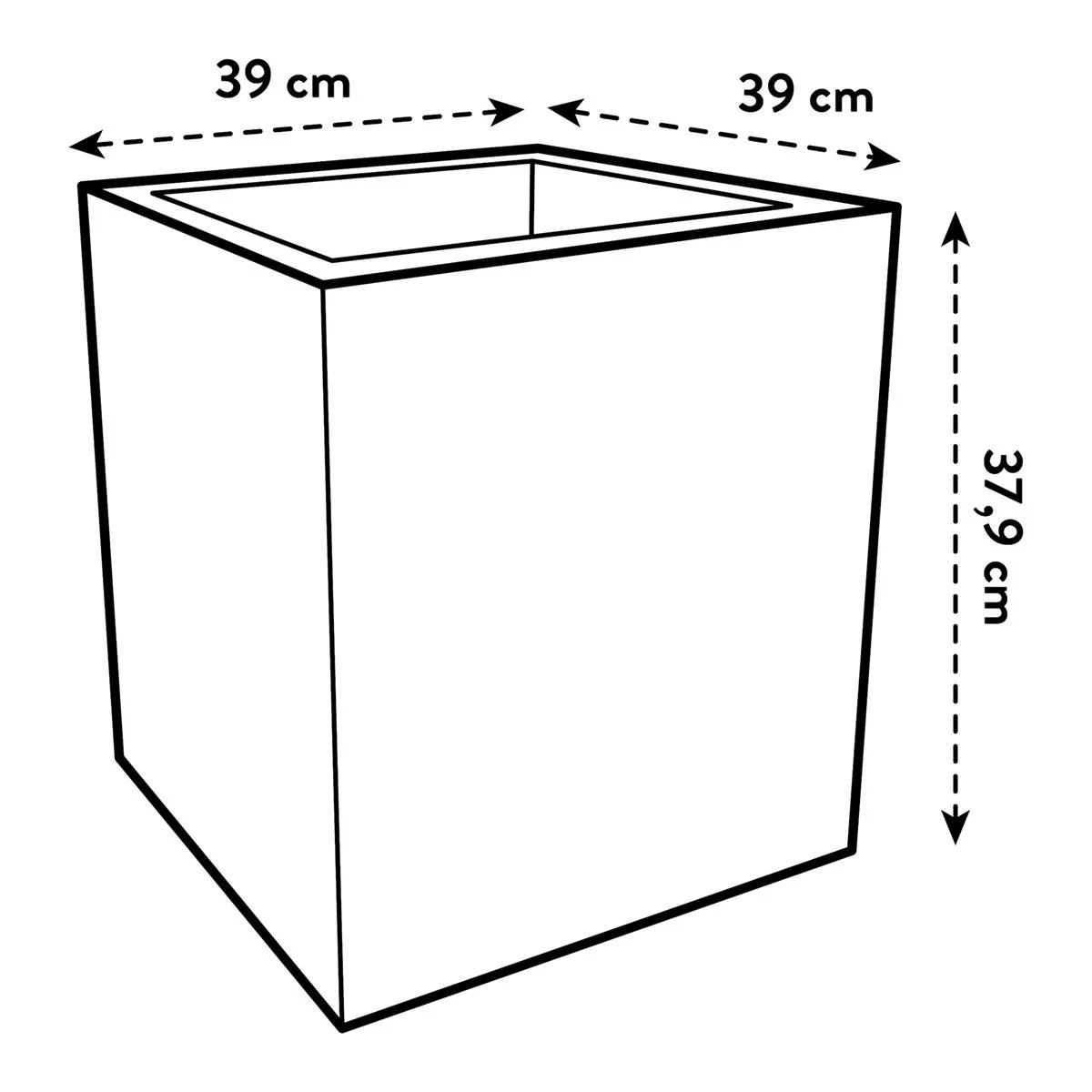 Elho Vivo Next Plantenbak B 40 Cm - Zwart 9 Elho Vivo Next Plantenbak B 40 Cm - Zwart - Afbeelding 7