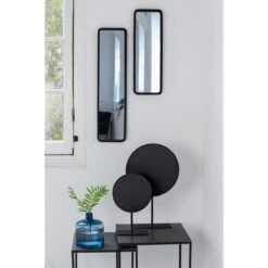 Light & Living Ornament Op Voet Lasim - Zwart - 35x10x56cm -Meubels Voor Thuis 10460352